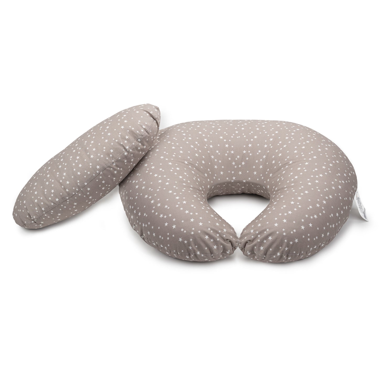 Nursing Pillow With Lumbar Support and Removable Organic Cover