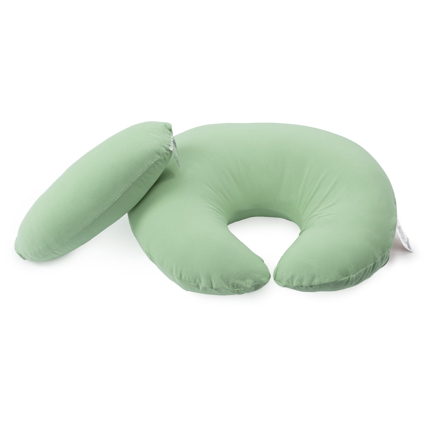 Nursing Pillow With Lumbar Support and Removable Organic Cover